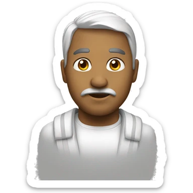 lazo blanco  sticker