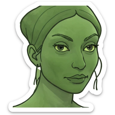 mujer bonita  sticker