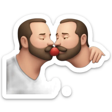 tom segura kissing bert kreischer sticker