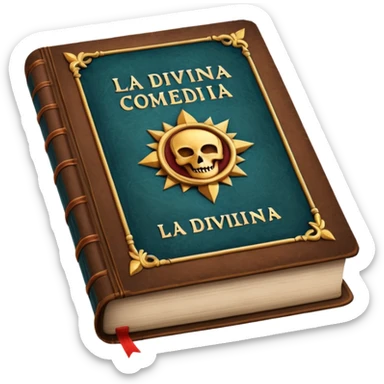 “ La Divina Comedia”  de Dante Alighieri sticker