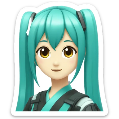 hatsune miku emoji sticker