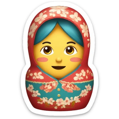 matryoshka sticker