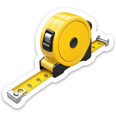 tape measure sticker