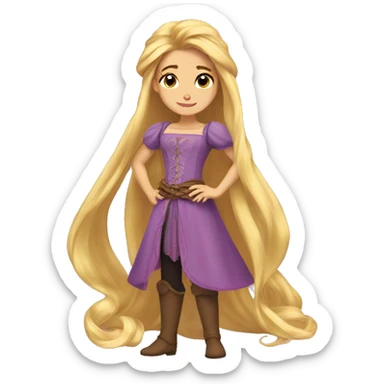 Repunzel sticker