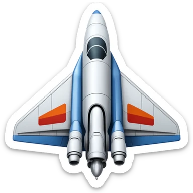 Russian Buran spacecraft sticker