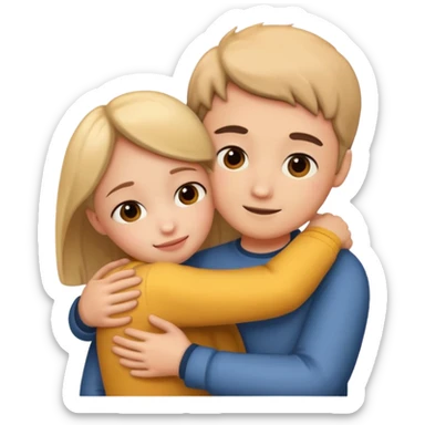Hug sticker
