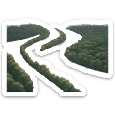 Mississippi river sticker