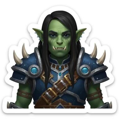 worgen deathknight sticker