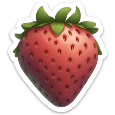 strawberry moon sticker