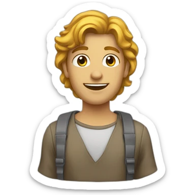 alumno pesado sticker