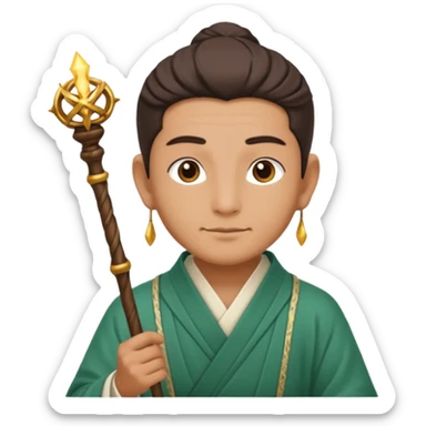 maestro zen mago magico sticker