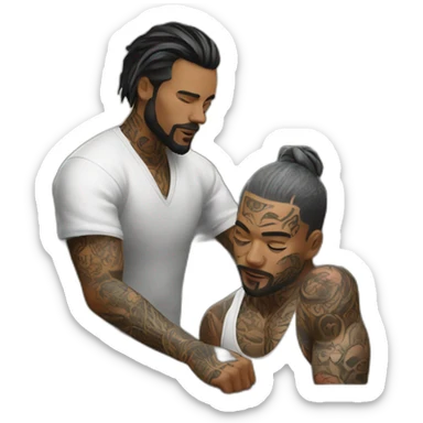 Tattoo master sticker