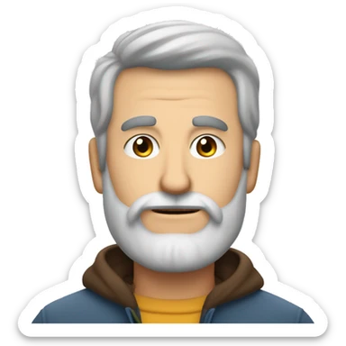 Kind mit Vater braune Augen Mann mit Bart und das knd Geist antonio sticker