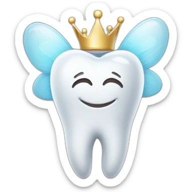 Tooth fairy sticker