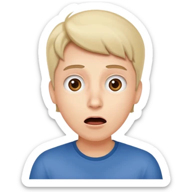 aha moment of a person sticker