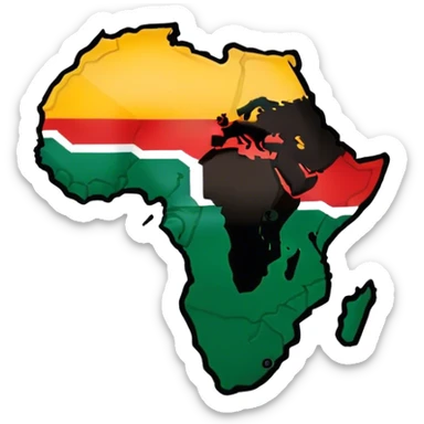 Africa sticker