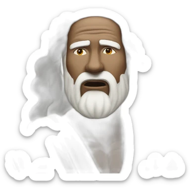 white moses parting the red sea sticker