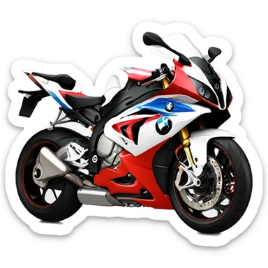 cherry themed BMW S1000RR sticker