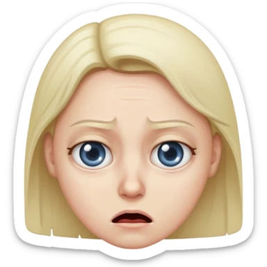 Grossed out  sticker