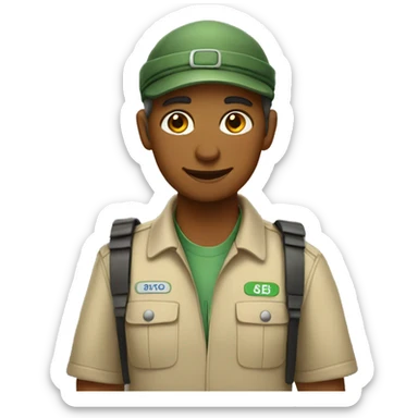 zookeeper sticker
