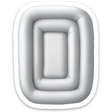 inflatable floating mattress  sticker