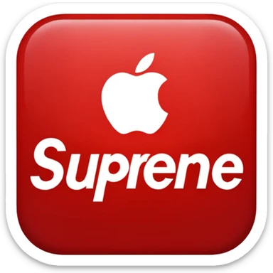 supreme sticker