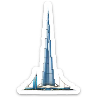 BurjnKhalifa sticker