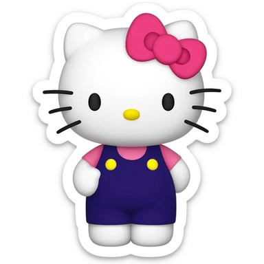 Hello kitty sticker