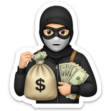 Грабитель sticker