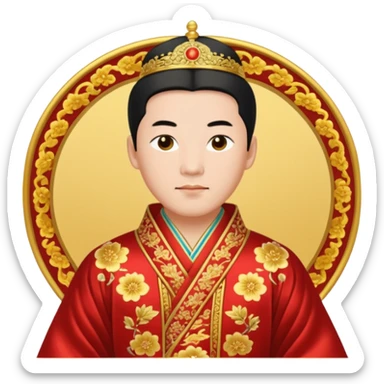 A Chinese princes sticker