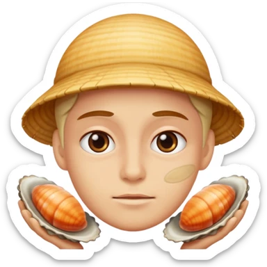 Clams allergic sticker