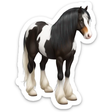 Irish cob sticker