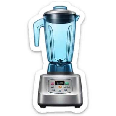 a giant blender sticker