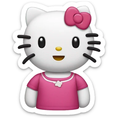Hello kitty  sticker