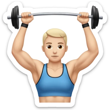 reverse pulldowns exercise sticker