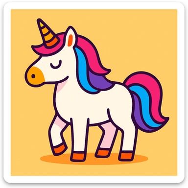 unicorn sticker