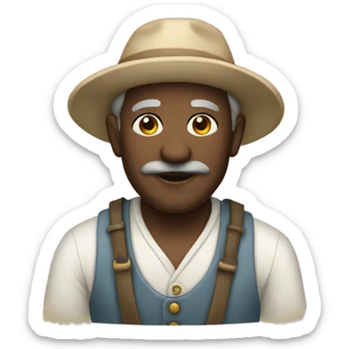 seaside merchant sticker