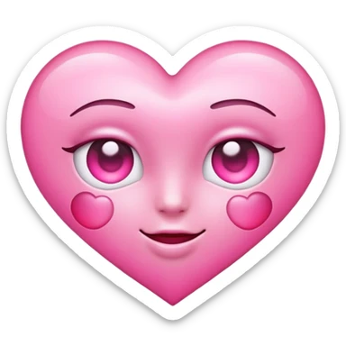 heart eyes drooling emoji sticker