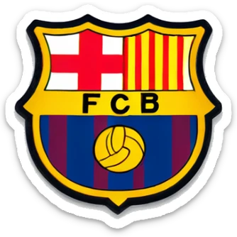 Escudo barça sticker