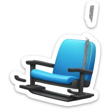 Chair lift  sticker