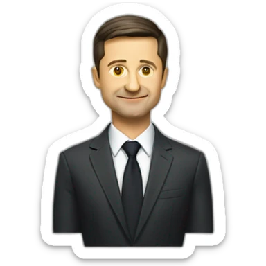Volodymyr Zelenskyy sticker