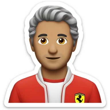 scuderria ferrari  sticker