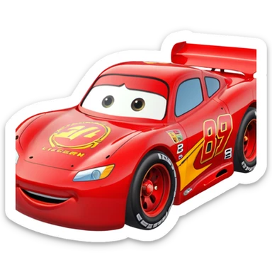 lightning mcqueen sticker