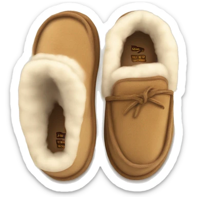 Ugg tasman slipper shoes sticker