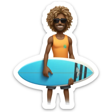 Chyeah dude like a high surfer sticker