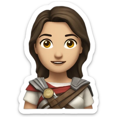 kassandra FROM ASSASSINS CREED sticker