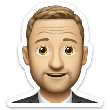 Tim Robinson as the driving crooner sticker