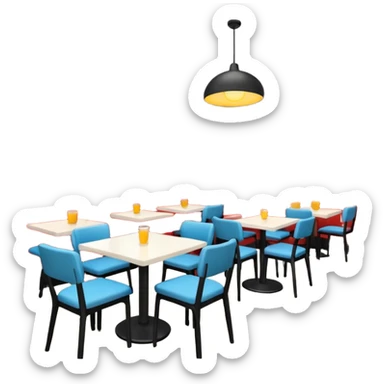 healthy restaurant  sticker