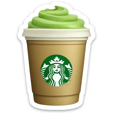 Starbucks matcha  sticker