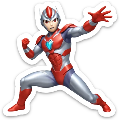 Ultraman🛡️ — Protector of Earth
👽 — Fights aliens and kaiju
💪 — Super strength
🌌 — Cosmic hero from space
🔥 — Energy attacks like Specium Ray
⚡ — Fast and powerful moves
🕶️ — Cool and heroic vibe sticker